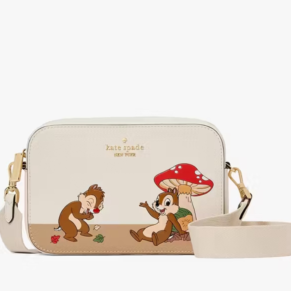 Kate Spade Disney Chip N Dale camera bag